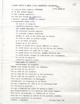 A Juan Carlos y Jorge Elías Andronicos Antequera